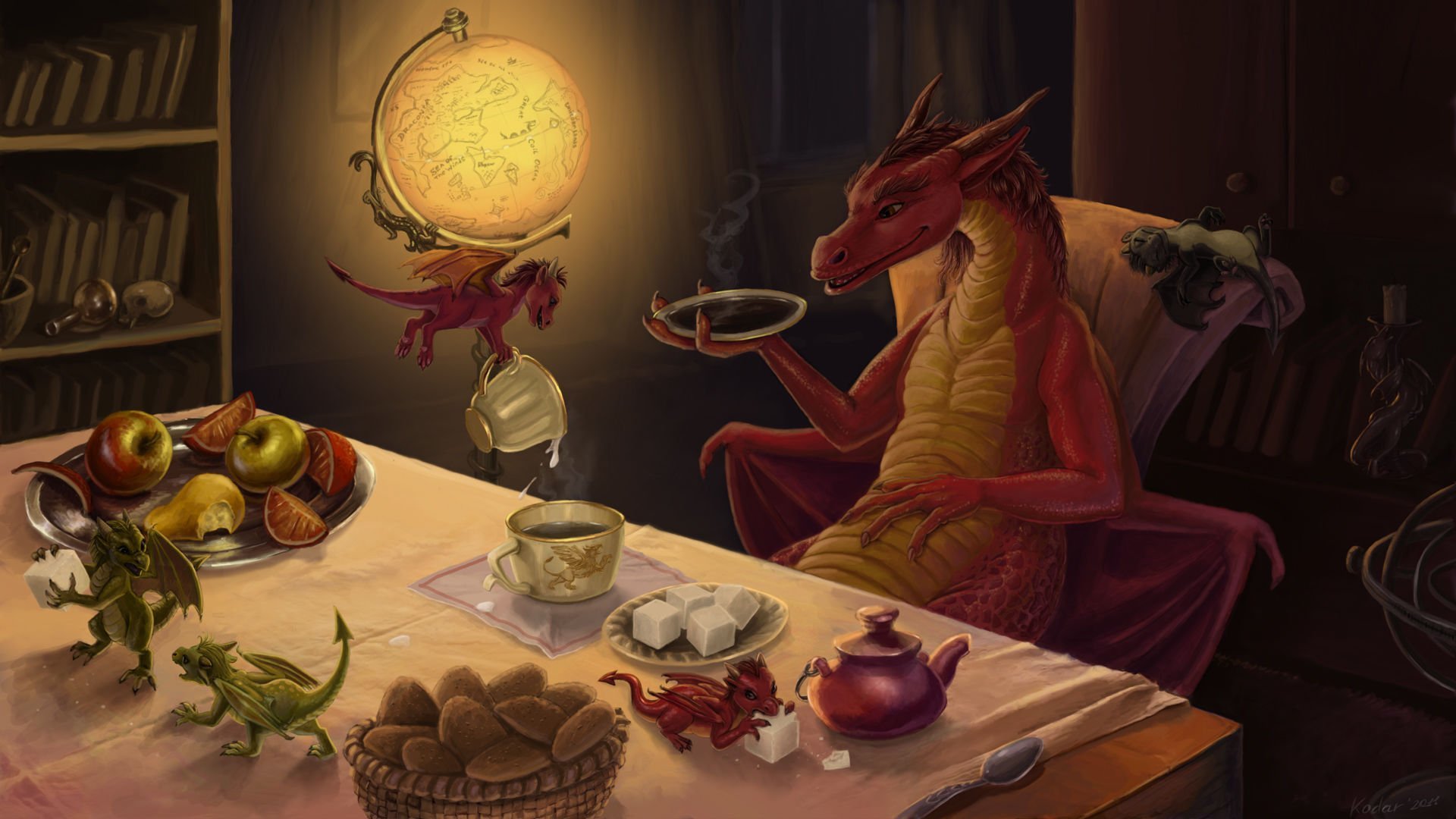 Чайный дракон