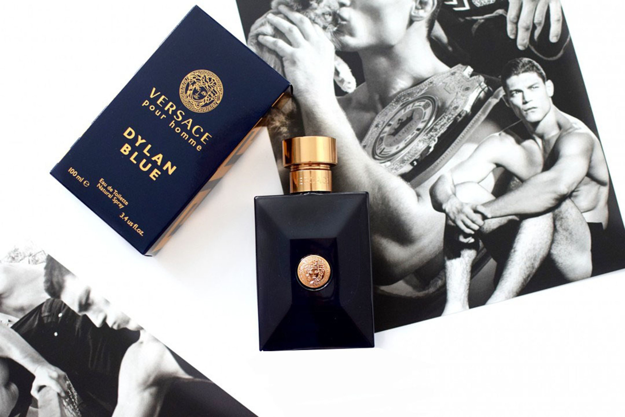 Образ мужественности в аромате Versace Pour Homme Dylan Blue от Versace Dyl...