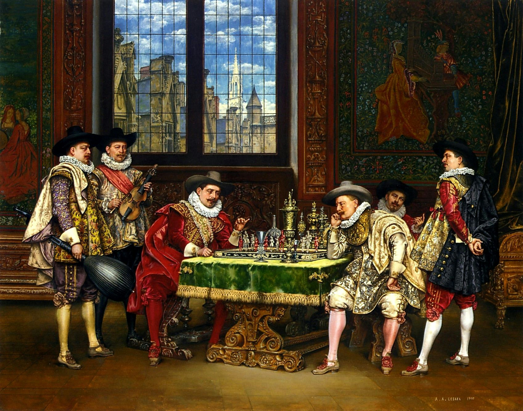 17 век развлечения