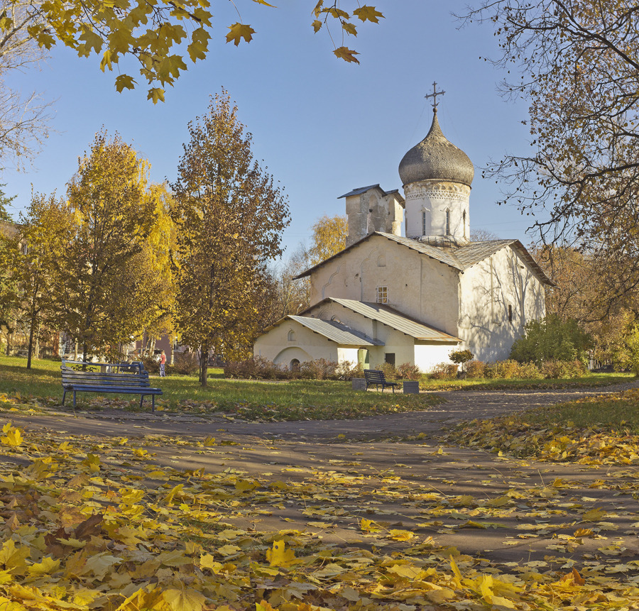 Кострома осенью церкви