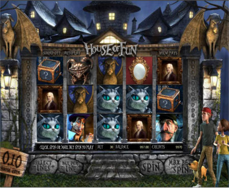 игровой автомат house of fun на slotosfera.net