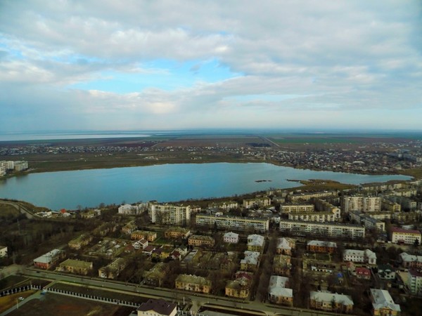 Город Саки база отдыха Прибой
