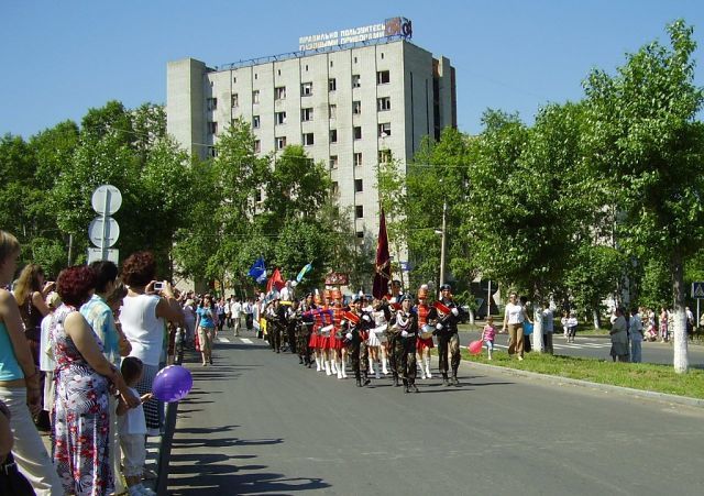 Город амурск набережная