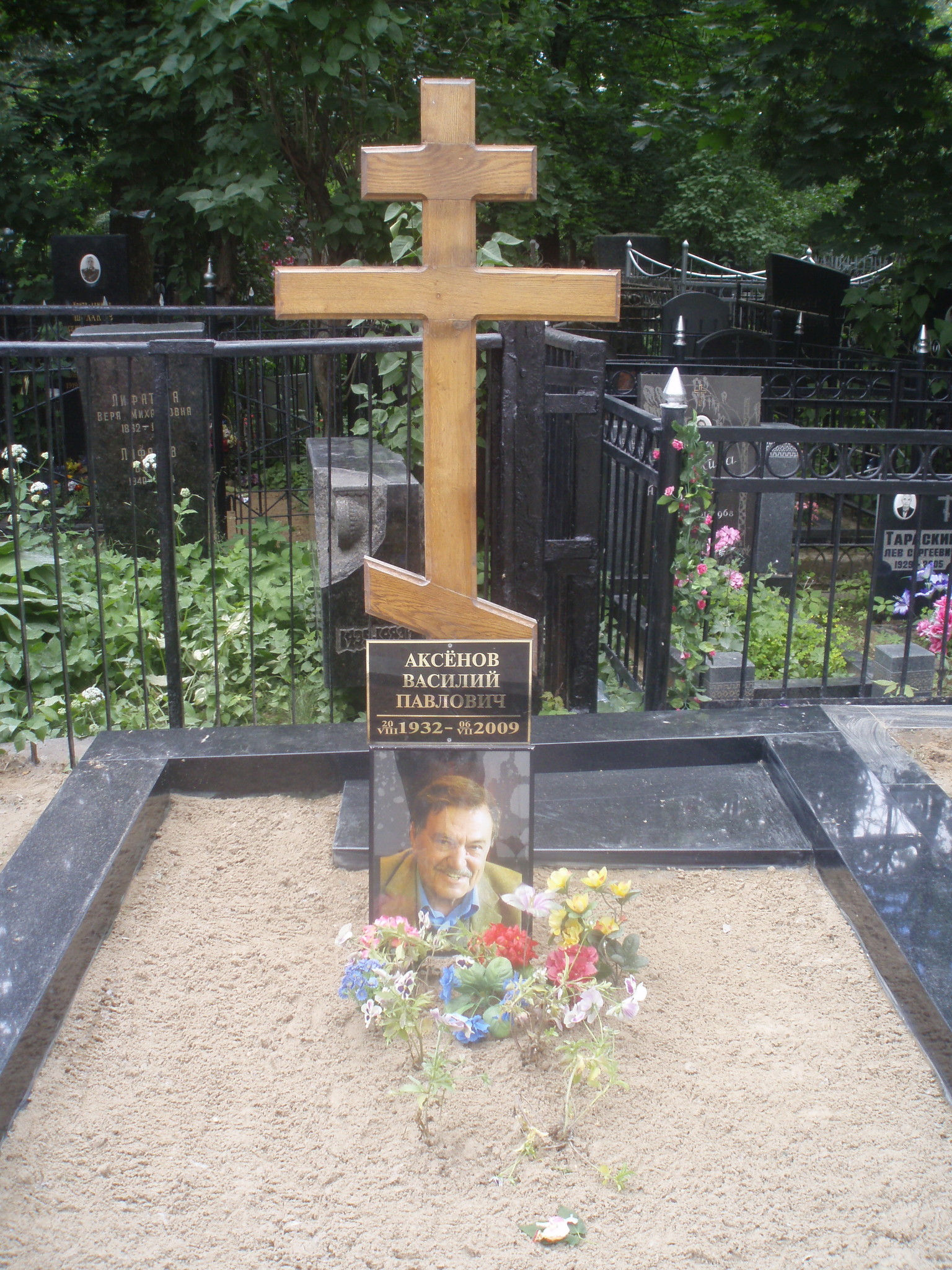 На каком кладбище похоронен миронов. Могила Андрея Миронова на Ваганьковском кладбище. Могила Василия Аксенова.