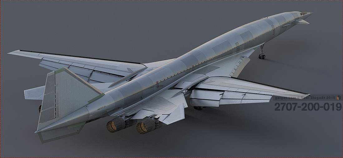 Рендеролет. Boeing 2707-200: P_d_m — LiveJournal