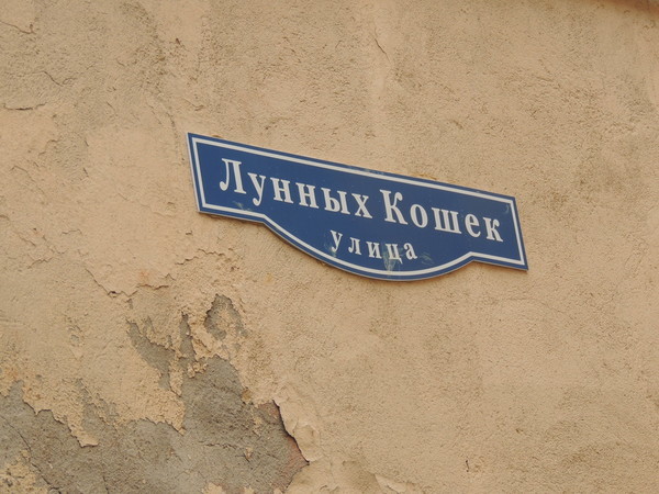 Улица лунных кошек спб карта