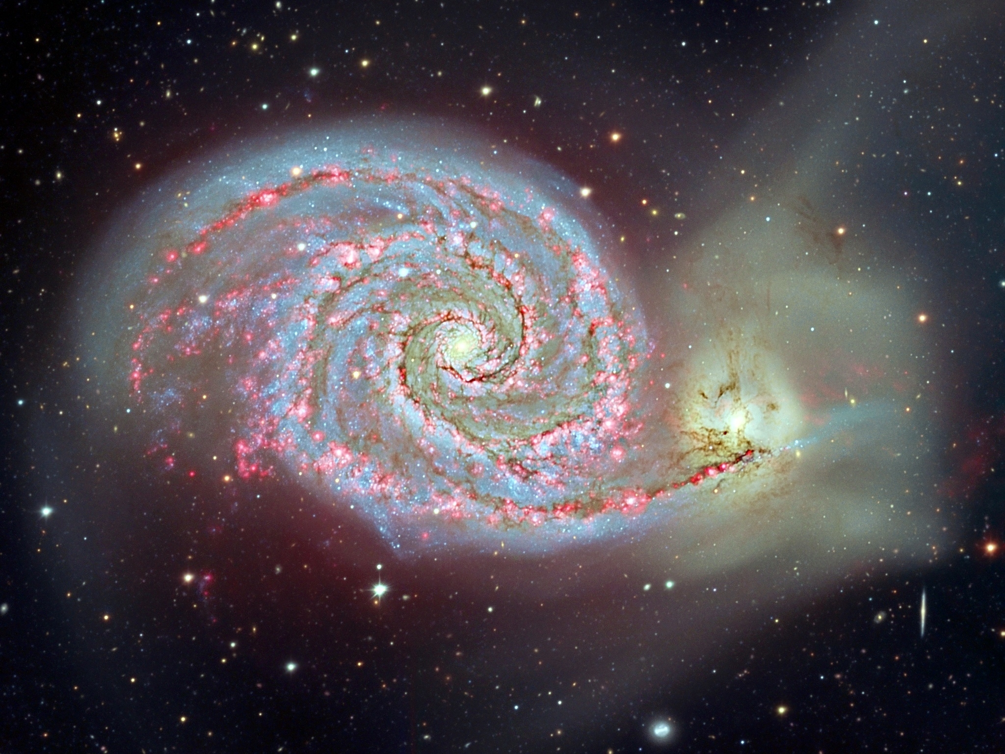 Галактика водоворот Хаббл